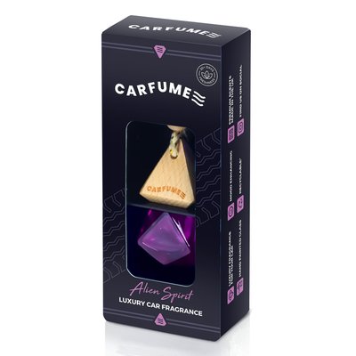 Merkloos Carfume Luchtverfrisser Wood Alien Spirit (5060920899929)