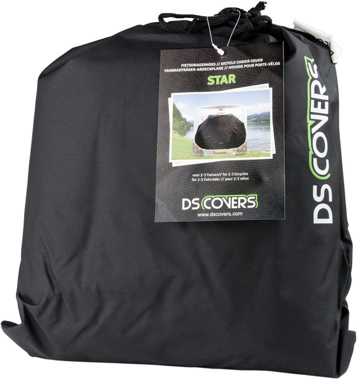 Ds covers HOES DS STAR FIETSDRAGER Z/GEVARENBORDHOUDER ZW (8718657940762)