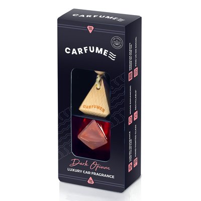 Carfume Luchtverfrisser Wood Dark Opium (5060920899950)
