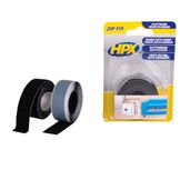 Hpx zipfix klittenband 20mmx1m zw (5425014222388)