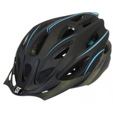 Kik-goes QT Helm Matt Zw/Bl  58-61cm mt L (5414704014327)