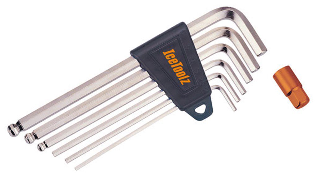 ICETOOLZ INBUSSLEUTELSET 6-DELIG HAAKS BLISTER 240 (4718152362612)