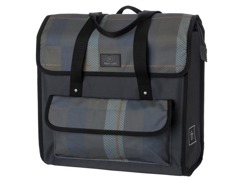 Fastrider Fr lasse luxe shopper fietstas basics check cg (8720866345764)