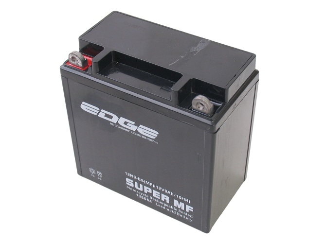 Edge Accu 12N9-BS Piaggio/Vespa/Gilera (MF) YB9B (met (8718404027975)