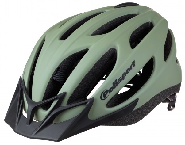 Polisport Fietshelm Sport-flow Medium 55-57 cm - matgroen (5604415099762)