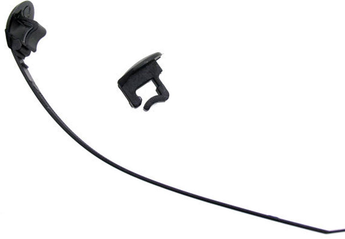 Jasbeschermer stripclip Hesling - zwart (2 stuks) (8715702009092)