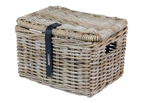 Basil MAND BAS ROTAN DAX S V M/DEKSEL GRY (8715019130878)
