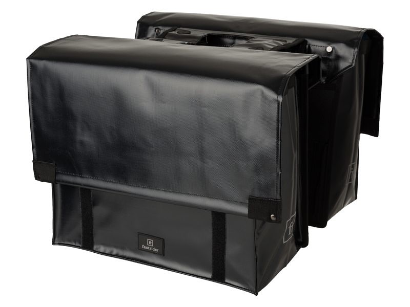 Fastrider Fr tarpaulin cargo dubbele fietstas basics zwart (8717565647701)