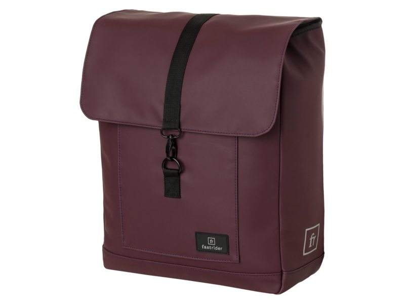 Fastrider Fr jaxx ii enkele fietstas/rugzak trend aubergine (8717565726178)
