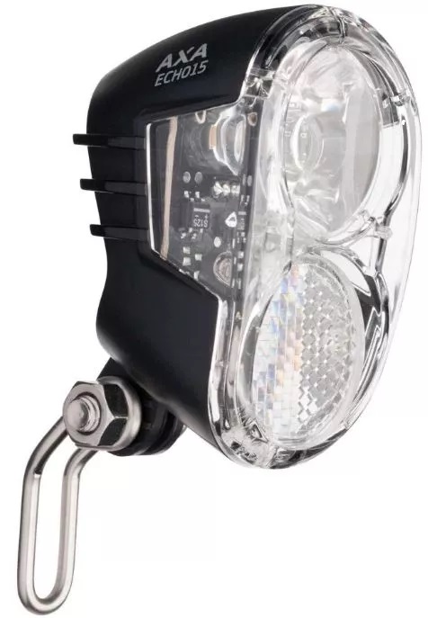 Axa led koplamp echo 15 lux on/off (naaf)dynamo (3379939153956)