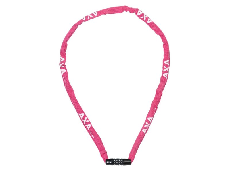 Axa kettingslot rigid roze 120cm code nv (8713249347042)