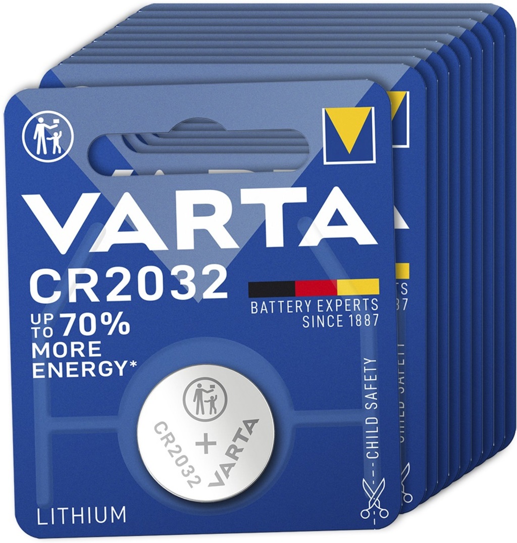 Varta BATT VA CR2032 KNOOP DS A 10 (4008496276882)