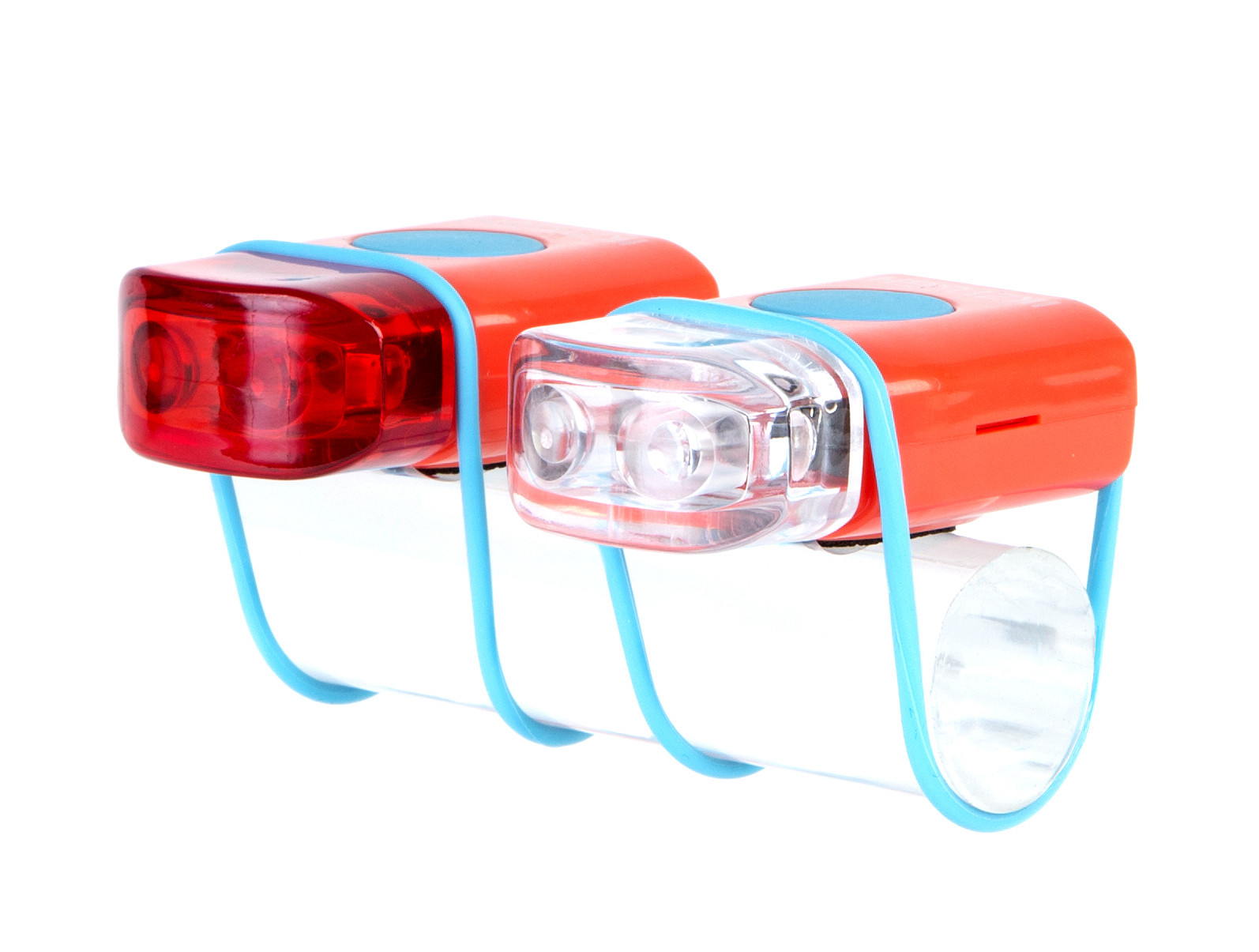 Ikzi lampset 2 led stripties rood (8718836200052)