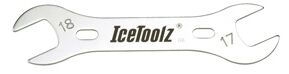 Conussleutel  IceToolz  17x18mm Cr-Mo staal (4718152371218)