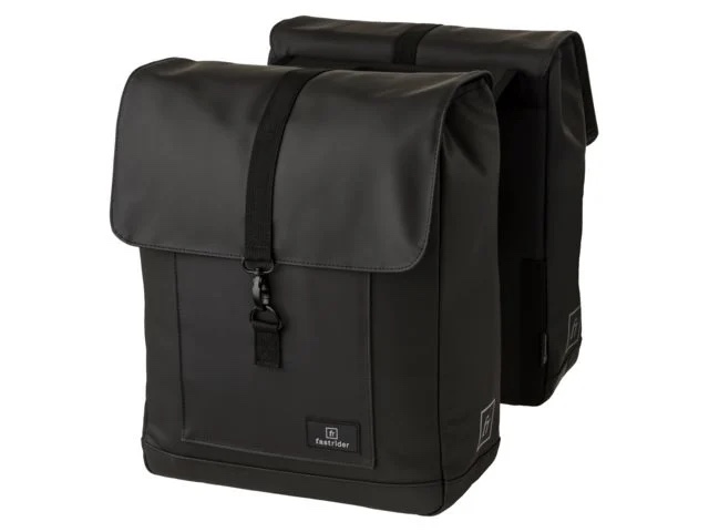 Fastrider Fr jaxx ii dubbele fietstas trend zwart (8717565668164)