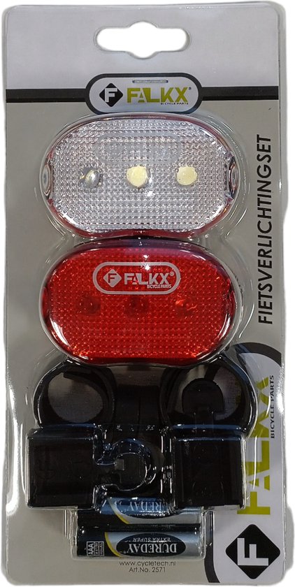 Bj0802a Falkx Atb Led Verlichting Set Falkx Mtb  L (8718347830625)