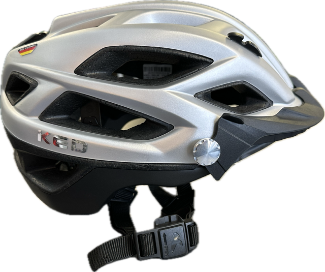 Fietshelm Ked Covis Lite L (55-61Cm) - Silver Blac (4036638085924)
