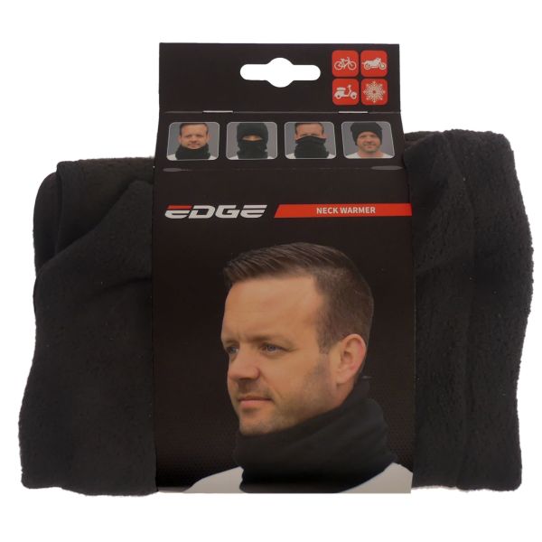 NEKWARMER EDGE  ZWART ONE SIZE (8718404532479)