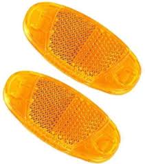 Brandless SPAAKREFLECTOREN ORANJE 2 STUKS (4202990223)