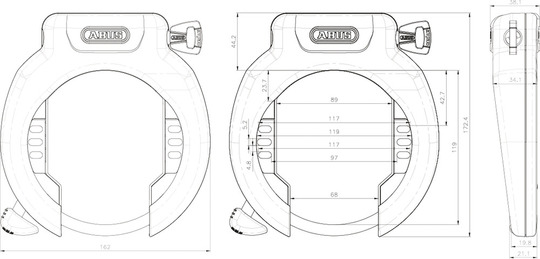 SLOT ABUS RING PRO AMPARO 4750XL R INSTEEK ZW (4003318693540)