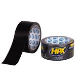 Hpx tape 50mmx10m zwart (5425014220513)