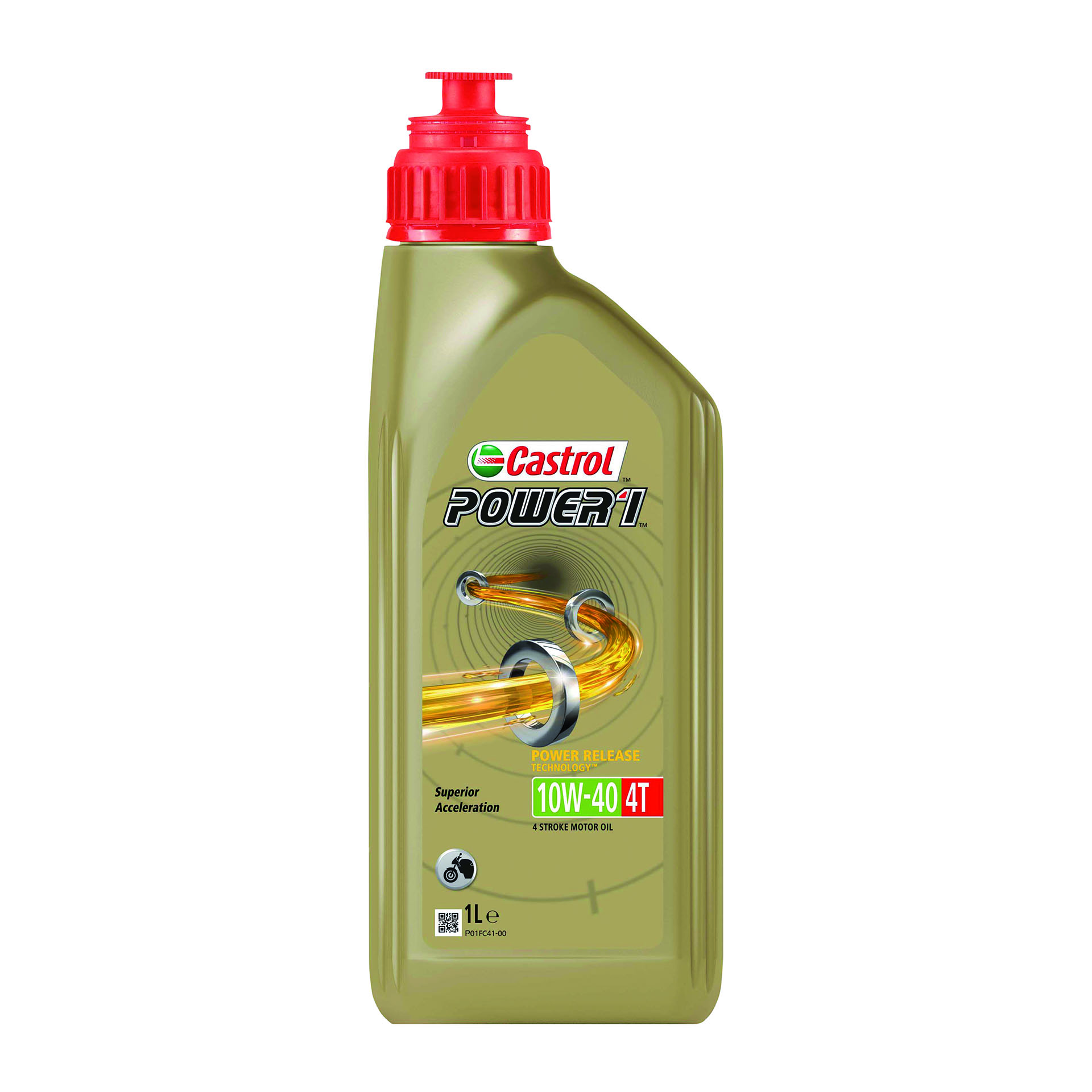 Olie Castrol Power RS 4T 10W-40 - fles ? 1 liter (4008177190285)