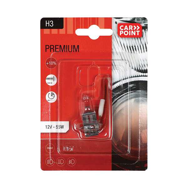 Carpoint Premium Halogeen H3 12V55w (8711293392100)
