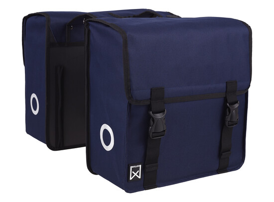 Willex Basic Dubbele Shopper XL Blauw (5425023139585)