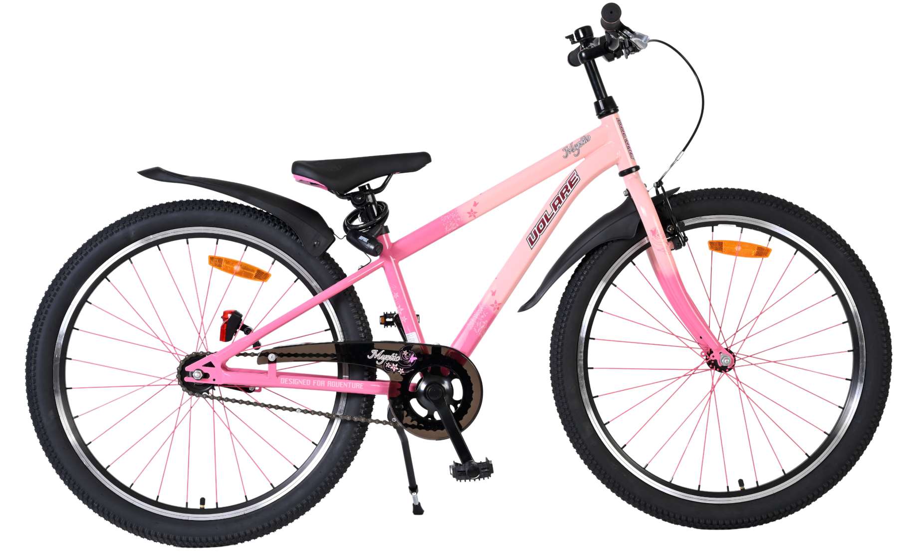 Volare Mystic Kinderfiets 24 inch Roze (8715347524288)