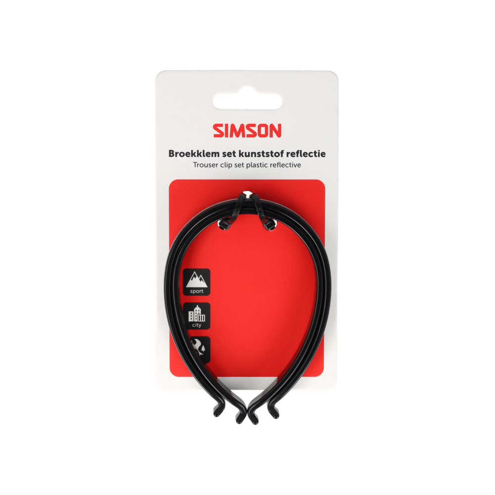Broekklemmen Simson met reflectie (8711646935251)