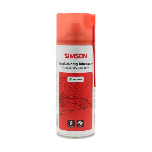 Simson derailleur dry lube spray 400ml (8711646936289)