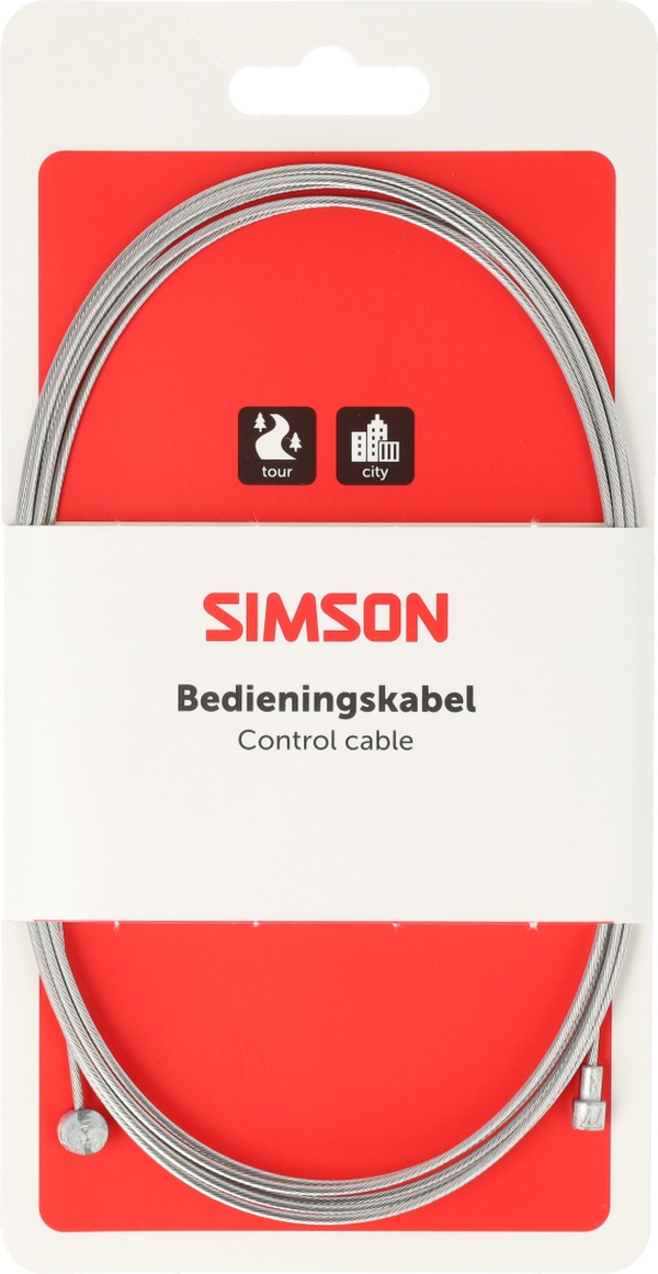 Binnenkabel Simson rem universeel RVS (8711646935459)