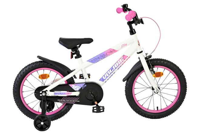 Volare Lily Kinderfiets Meisjes 16 inch Wit (8715347516375)