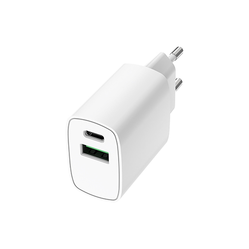 Musthavz Oplader USB-A + USB C 20w (8718858433100)