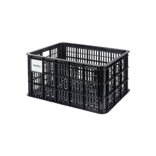 Basil fietskrat L MIK 40L recycled zwart (8715019211713)