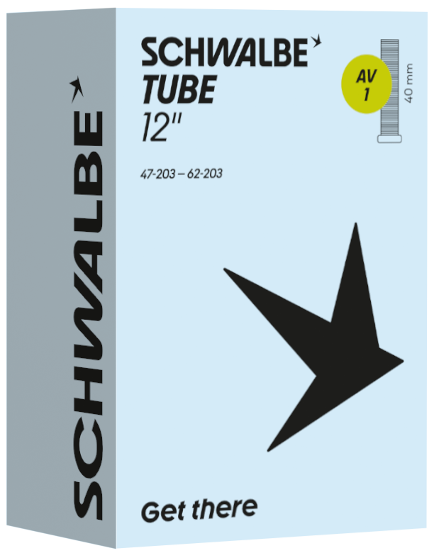 Schwalbe Binnenband AV1 12" 47/62-203 - 45? ventiel (4026495960441)