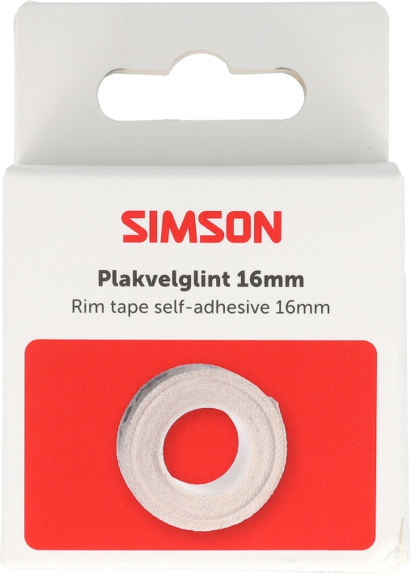 Plakvelglint Simson 16mm breed (8711646934568)