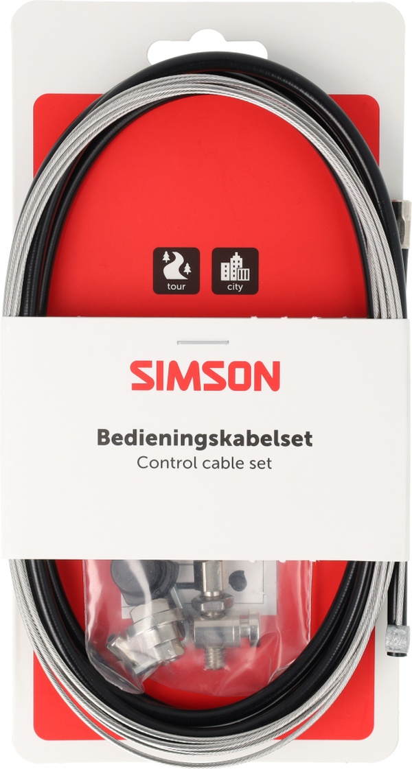 Simson Remkabelset Shimano Nexus Rollerbrake - zwart (8711646935589)