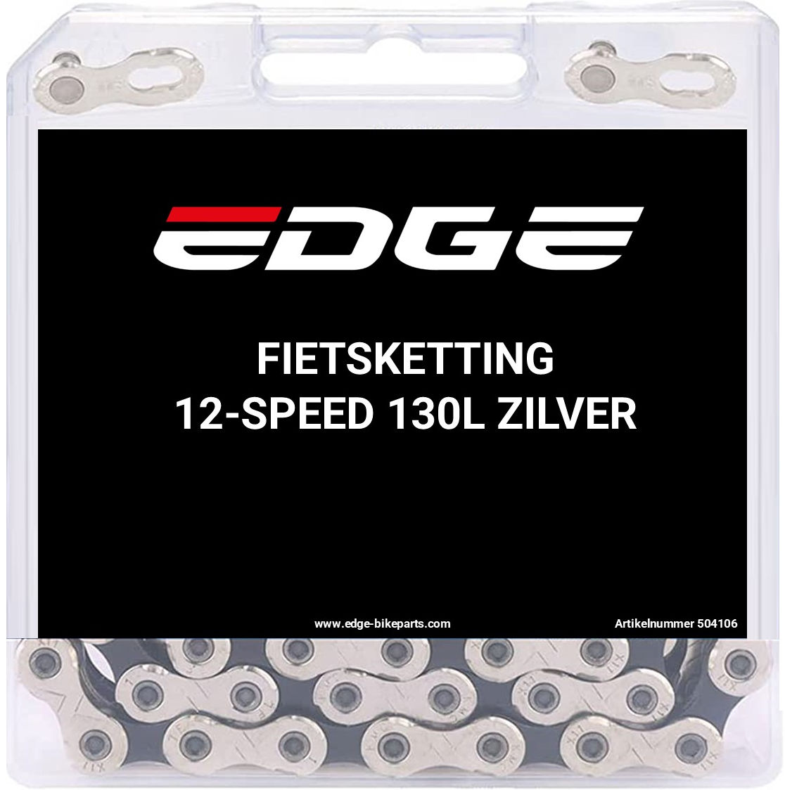 Edge Fietsketting 12 speed CHN-006 met 130 schakels - (8718404524634)