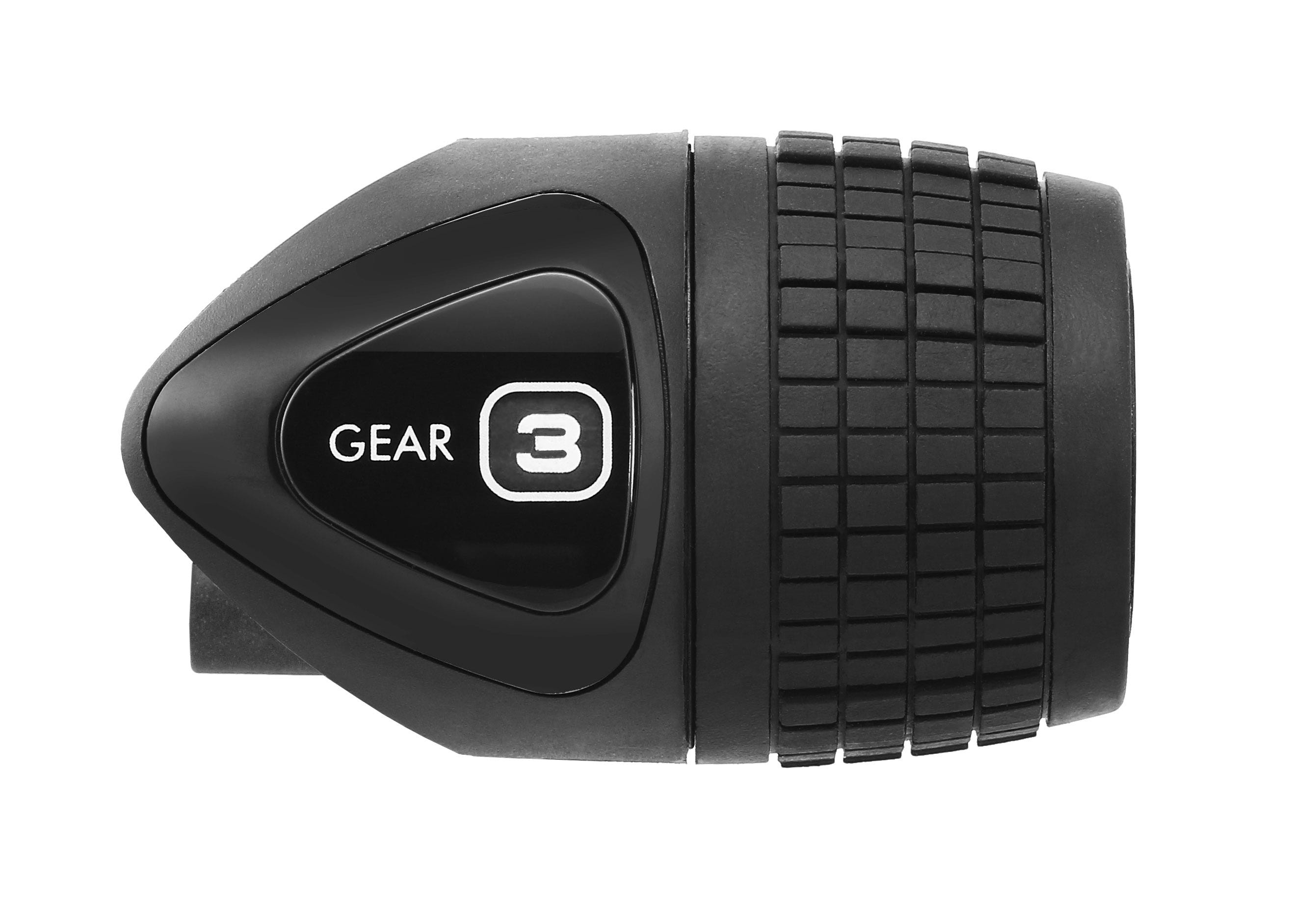 Sunrace versteller nexus 3 twist hsj237 zwart (4710944262469)