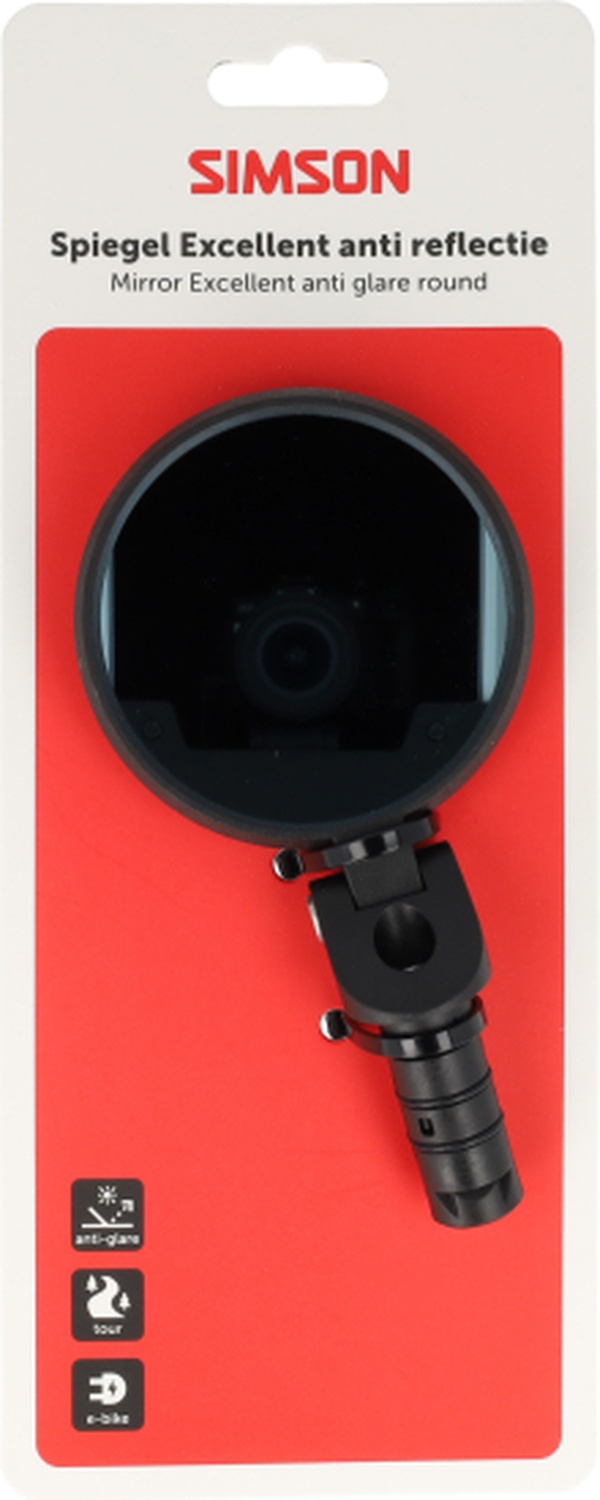 Spiegel Simson Excellent anti-reflectie rond (8711646936371)