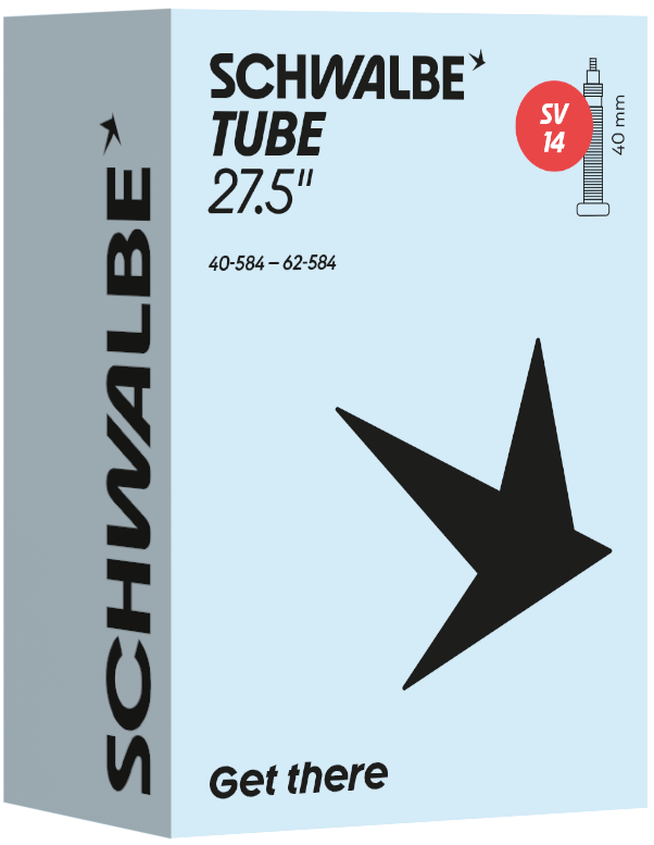 Schwalbe Binnenband SV14 27.5" 40/62-584 - 40mm ventiel (4026495933063)