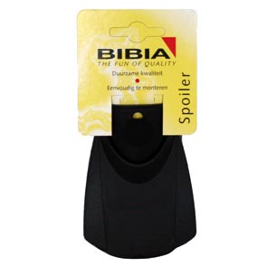 Bibia spatlap spoiler 55mm rubber zwart (8712864131050)