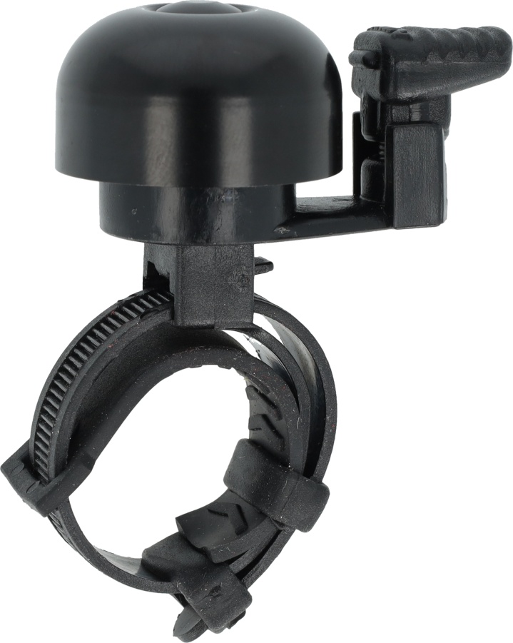 Simson Fietsbel Mini met flexibele band 32mm - zwart (8711646935763)