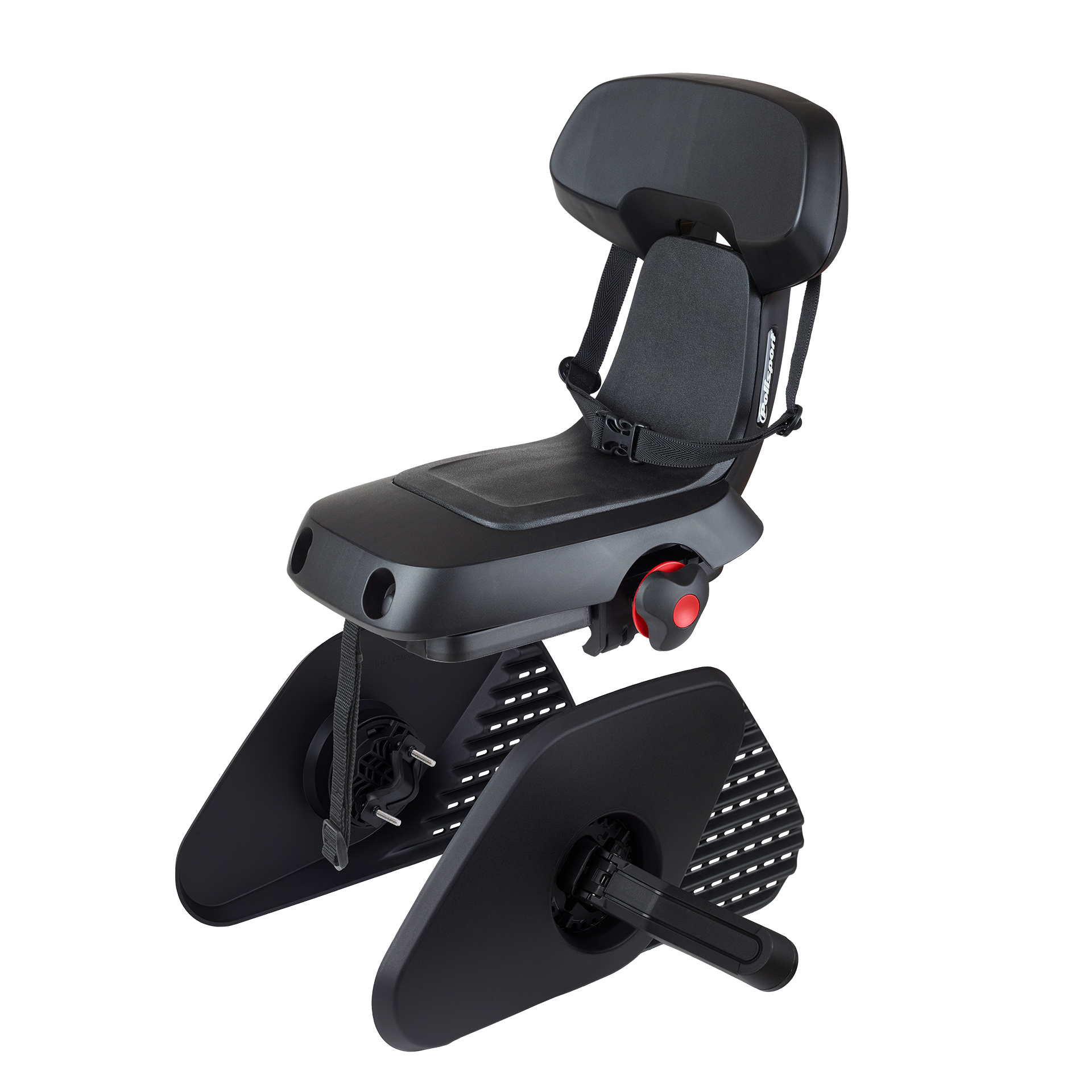 Polisport Kinderzitje achter Guppy Junior - BLACK SERIE (5604415174568)