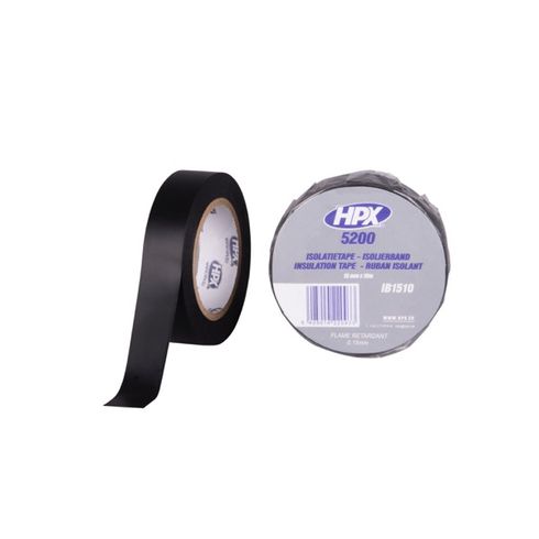 Merkloos Hpx Pvc Isolatietape 15Mm X 10Mtr Zwart (5425014220933)