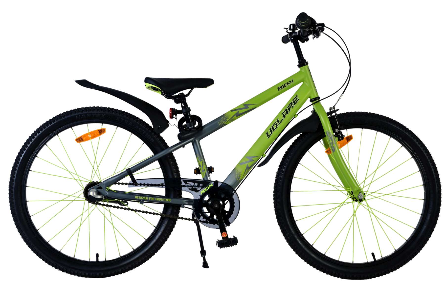 Volare Rocky Kinderfiets 24 inch Groen Shimano Nex (8715347424144)