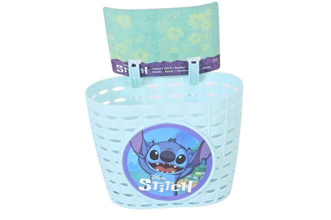 Disney Stitch Plastic Mandje - Uni - Blauw (8715347012815)