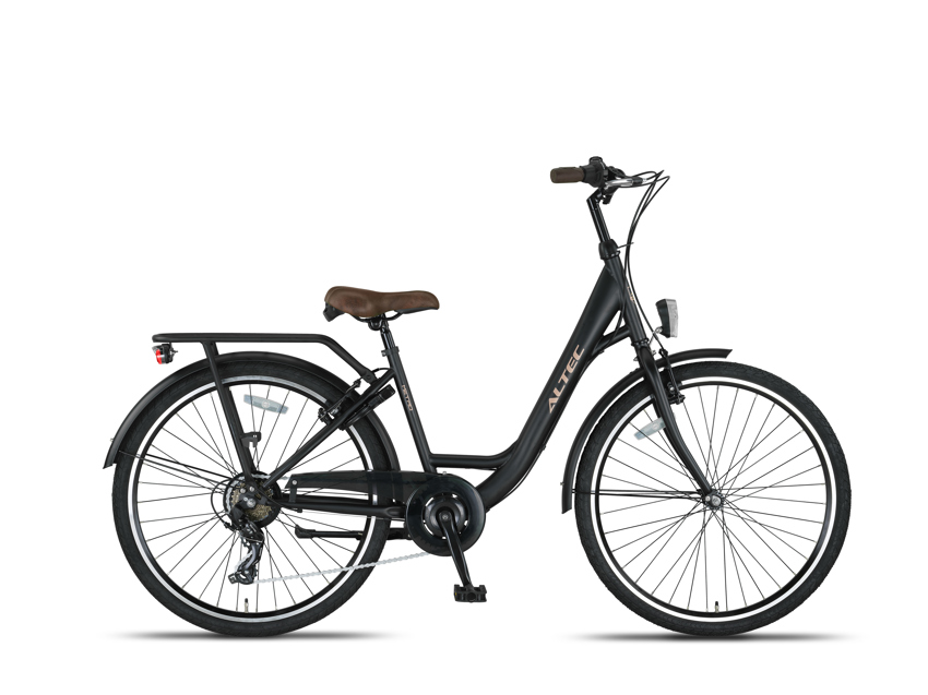 Altec Metro 26 inch Meisjesfietsen 7 V Mat Zwart (8698906319528)