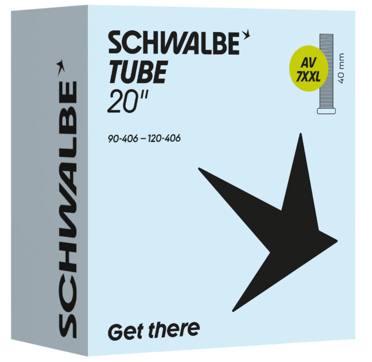 Schwalbe Binnenband AV7XXL 20" / 90/120-406 - 40mm ventiel (4026495960205)
